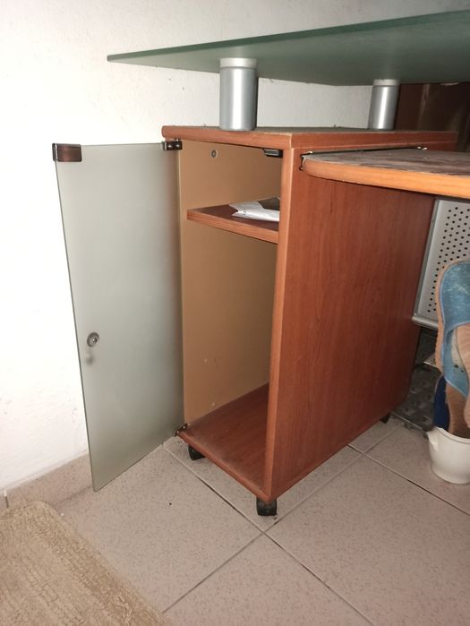 Secretaria com gaveta teclado