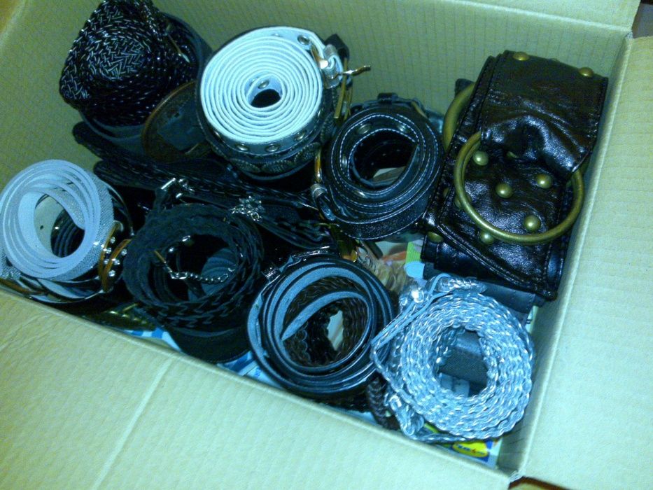 30 cintos (diversos) para mulher