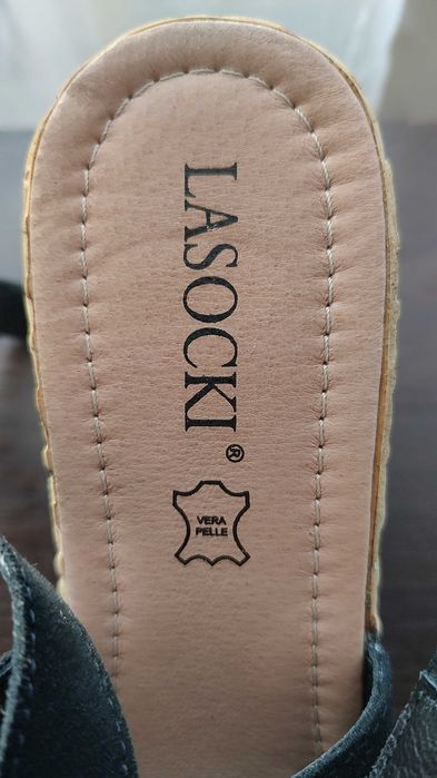 sandały buty koturn lasocki nowe 40