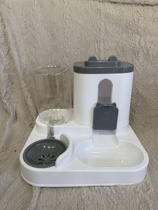 Автоматична годівниця кормушка поїлка миска для котів, собак,  тварин