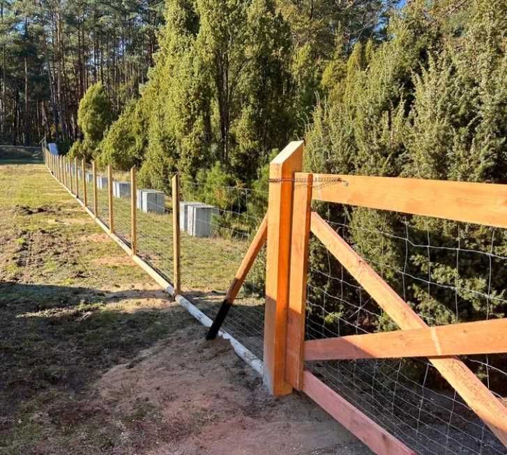 Ogrodzenia Leśne Tymczasowe Budowlane
