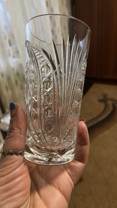 Стаканы хрустальные 12 шт