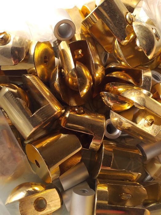 Suportes para prateleiras de vidro