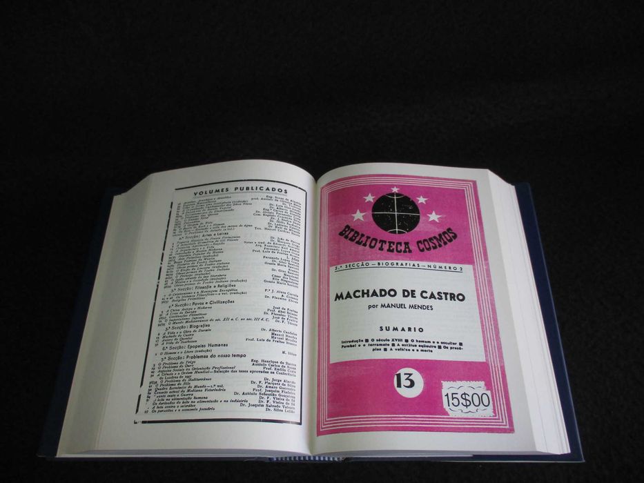 Livro Biblioteca Cosmos Um Projecto Cultura Prof Bento De Jesus Caraça