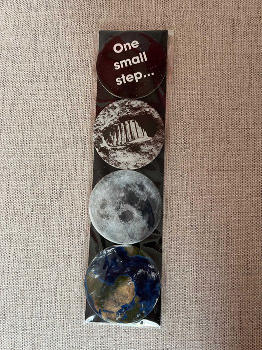 Conjunto de 4 Ímanes - Missão Apollo 11