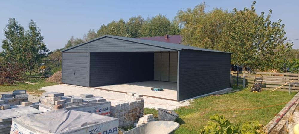Garaz 6x6 złoty dob pozomo