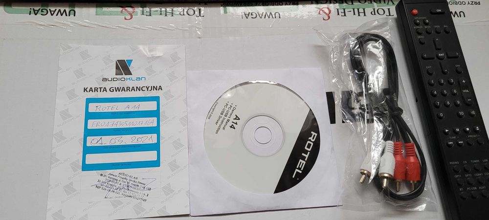 Wzmacniacz ROTEL - A14