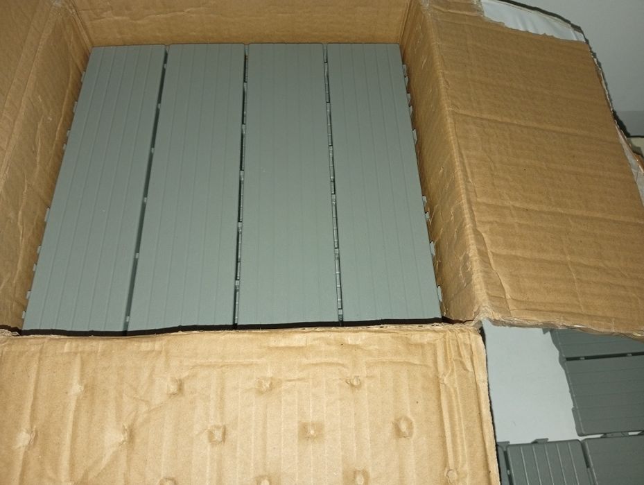 20 placas de piso plásticas de encaixe