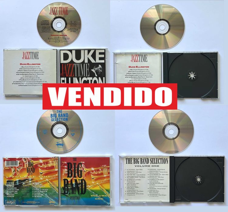 Coleção CDs Guru, Herbie Hancock, Duke Ellington, Big Band