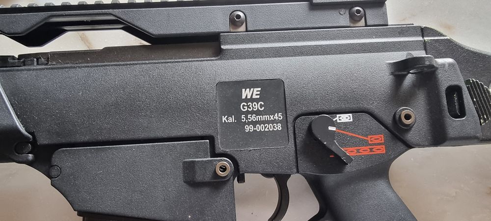 WE g39c gbbr airsoft