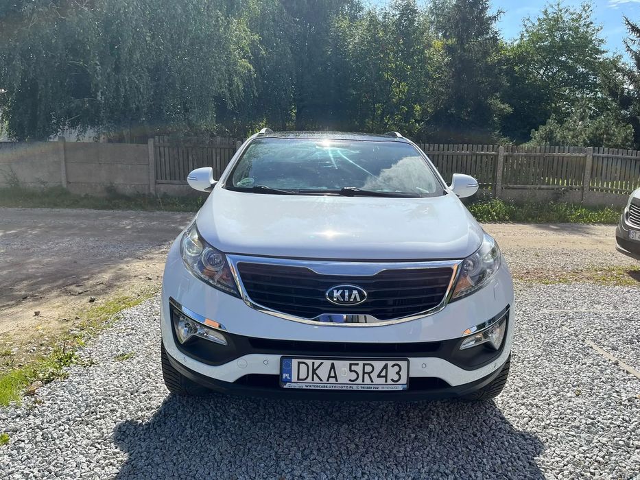 Kia Sportage KIA Sportage, max.wyposażenie, 4x4, automat, skórzana tapicerka, szybe