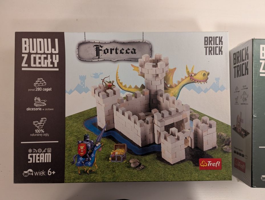 Brick Trick Trefl – Forteca – Prawdziwe cegły!