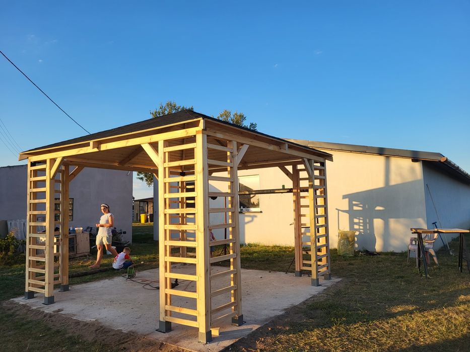 Domki place zabaw meble ogrodowe