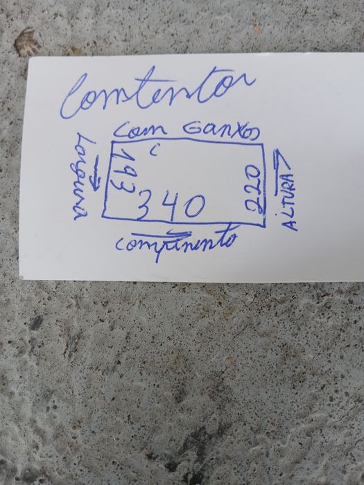 Vendo contentor de frio em bom estado de conservação