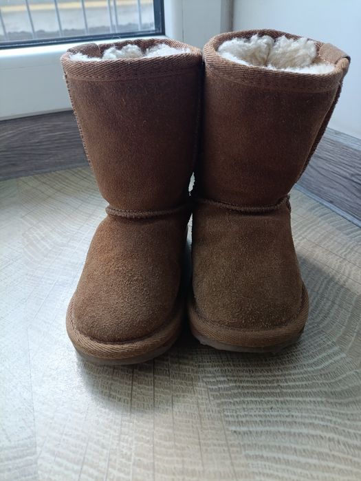 Дитячі уги, натуральний замш, 23-24 розмір, 1 пара - 150 грн