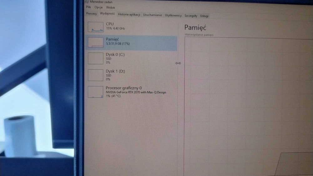 Sprzedam HP OMEN 15 i7-9750H/32GB/RTX2070 Super ,144Hz,