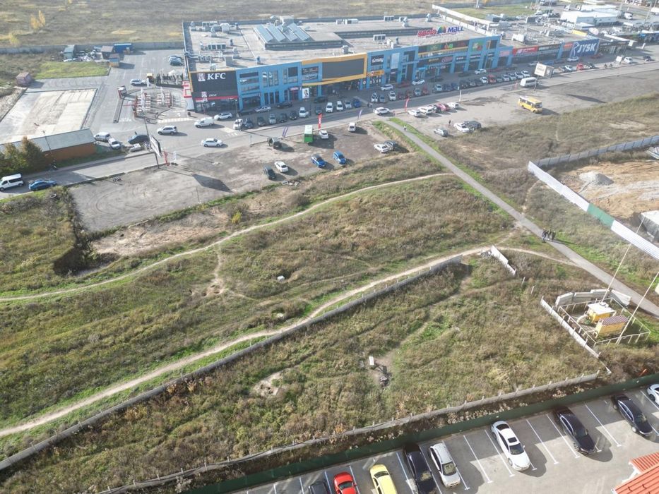 БЕЗ%! Продаж ФАСАДної ділянки напроти ТРЦ Sofia Mall