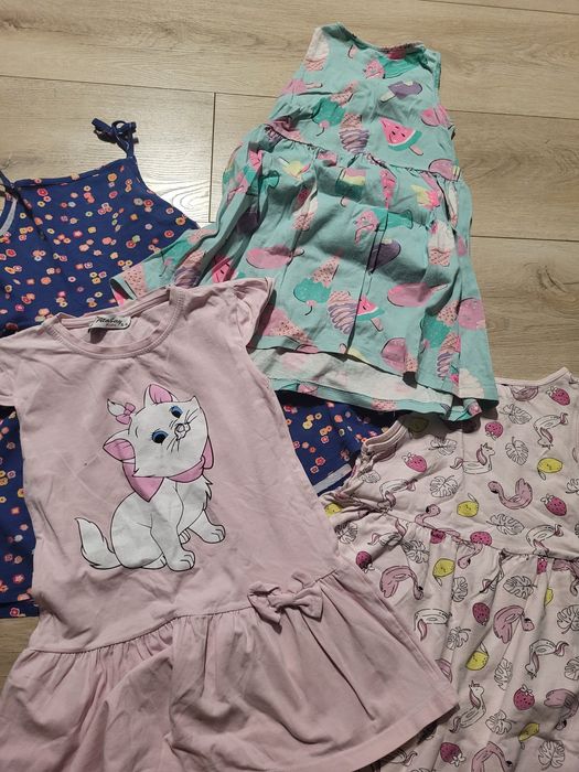 Ubrania dla dziewczynki 110/116