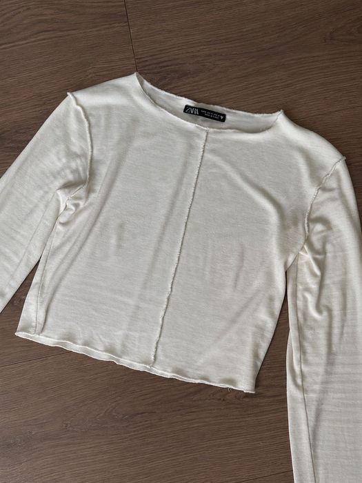лонгслів базовий zara