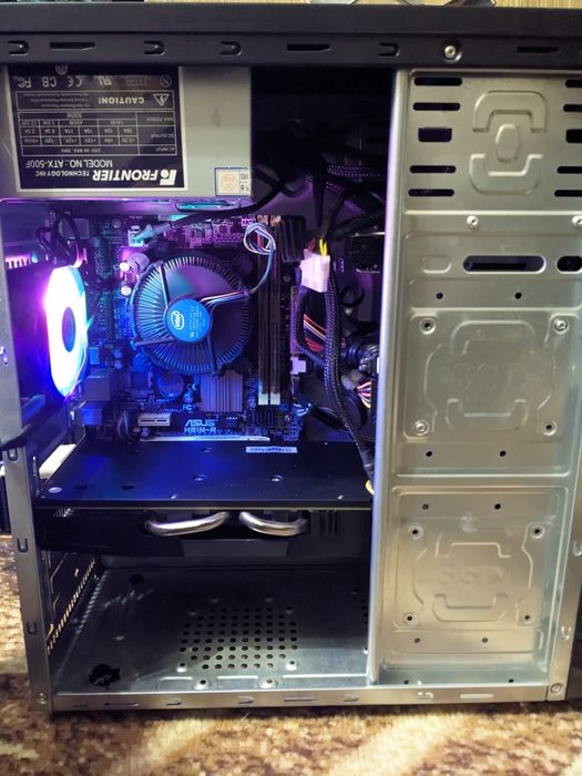 Комп'ютер. Ігровий. I5-4570s.Ram 8Gb.  Rx580 8Gb. SSD 120Gb. HDD 500Gb