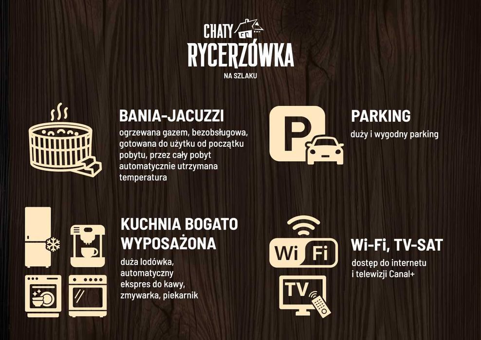 Chaty Rycerzówka - domek w górach. Soblówka. Beskid Żywiecki