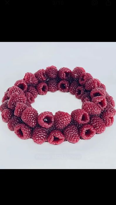 Малиновый венок Силиконовая форма большая