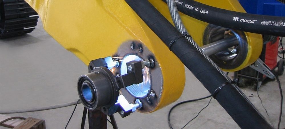 Расточка, Розточка, Наплавка, ковша, стріли отворів