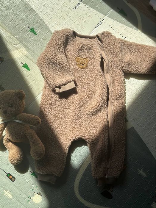 Теплий чоловічок від m&s, демі кобез, комбенізон на осінь