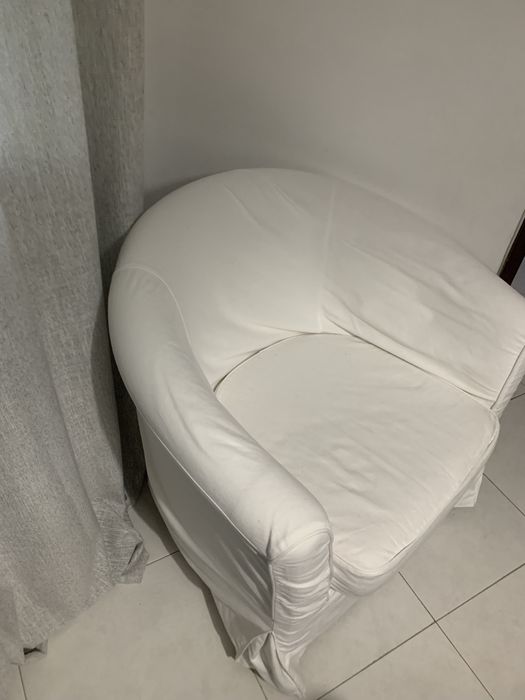 Poltrona ikea com capa.