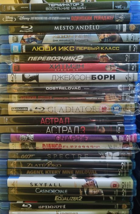 Blu ray фільми,все ліцензія та з перекладом.9