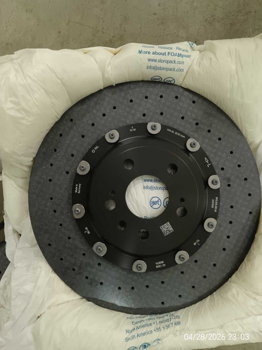 Discos frontais de carbono cerâmica Audi TT RS a Audi RS3