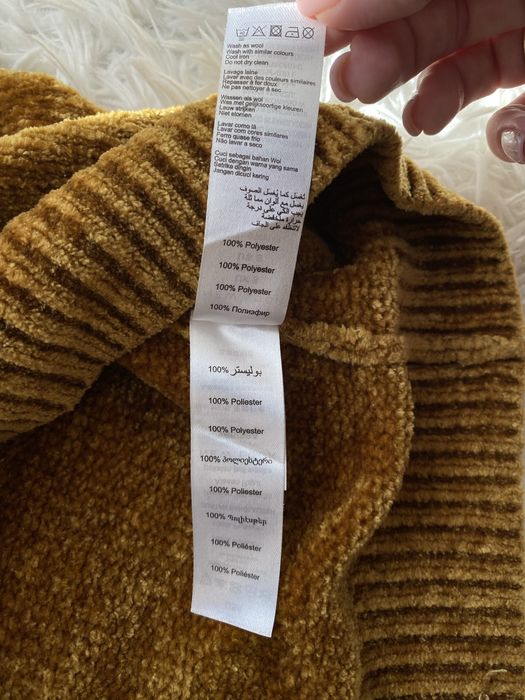 Welurowy - Sweter damski New Look S