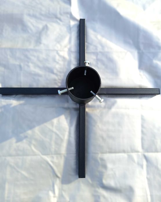 NOWY Stojak choinkowy POJEMNIK na wodę LOFT CZARNY metalowy stabilny