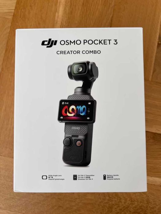 DJI Osmo Pocket 3 Creator Combo i akcesoria