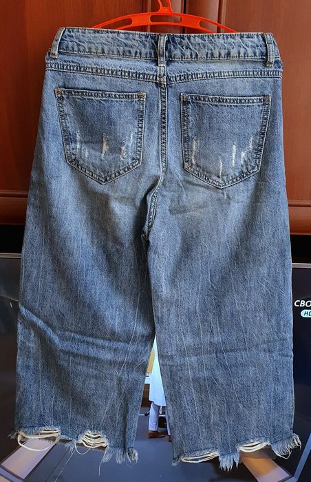 Джинсы женские кюлоты Италия 40 размер S