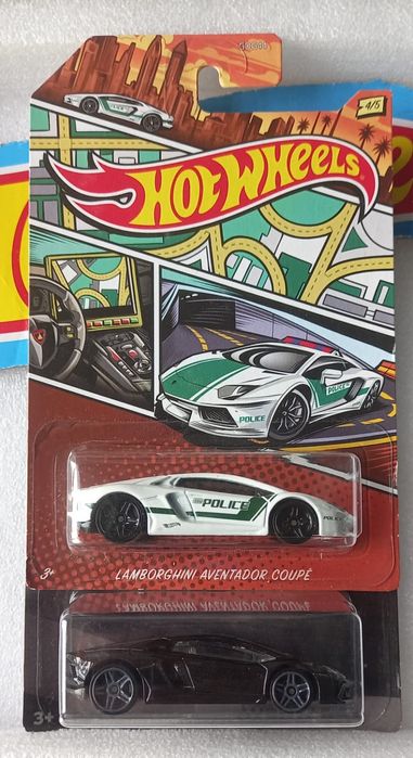 Conjunto 2 lamborguini aventador hot wheels