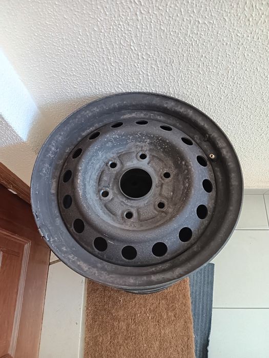 Quatro jantes de ferro Toyota hiace 15 polegadas