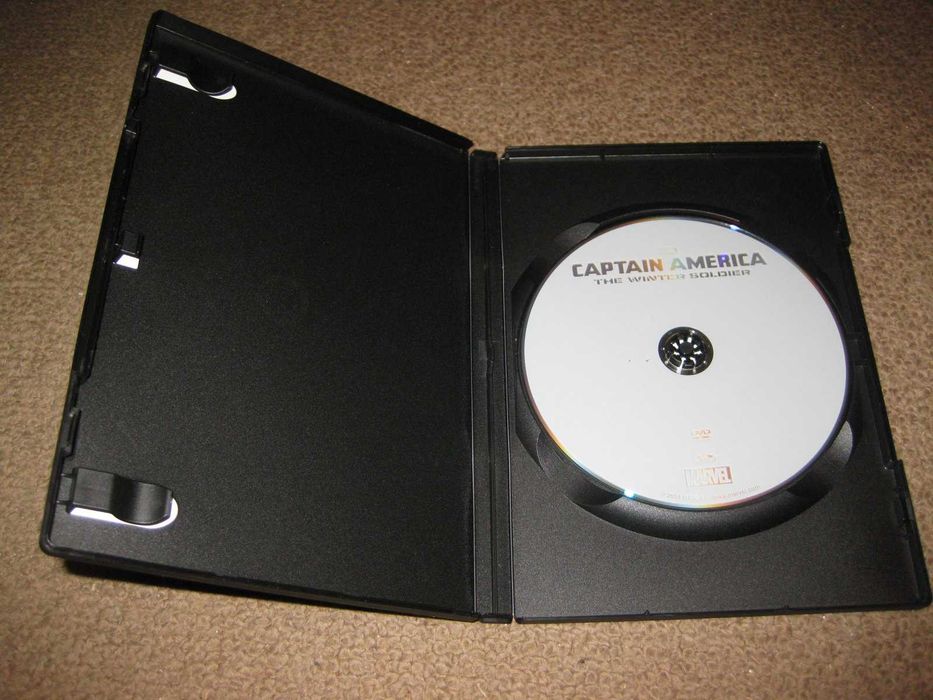 DVD "Capitão América: O Soldado do Inverno" com Chris Evans
