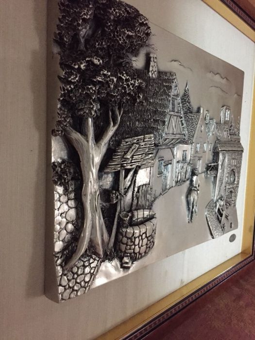 Quadro em prata de LEONARDO ARGENTI