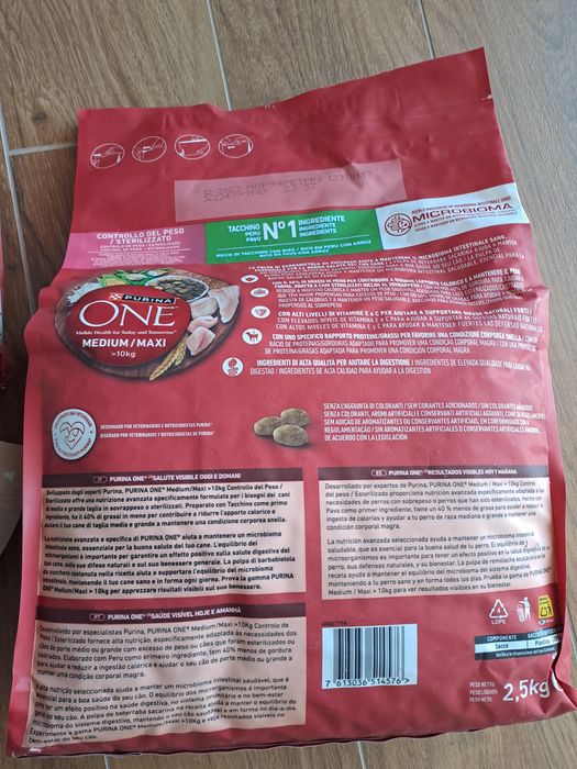 3 rações para cão purina