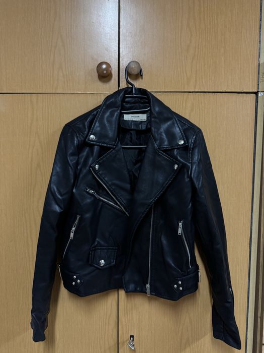 Kurtka ze skóry sztucznej