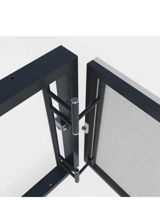 Люк під плитку   500x500 мм"Класика" - прихований, натискний