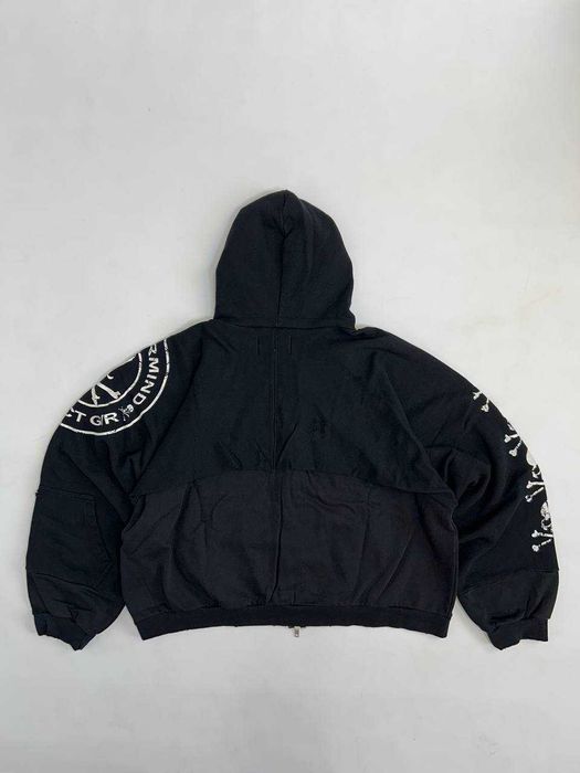 Project Grailz GR Mastermind zip up чорна зіпка зипка худи кофта худі