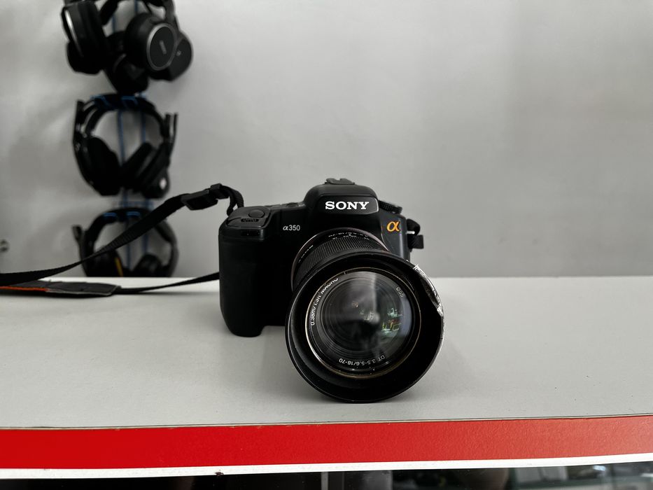 Фотоапарат Sony Alpha DSLR-A350