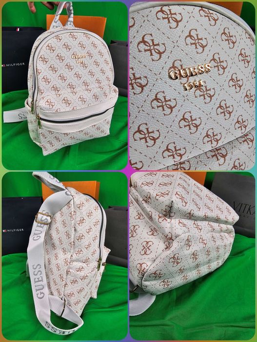 Plecak Guess duzy nowy logowany monogram Michael Kors premium