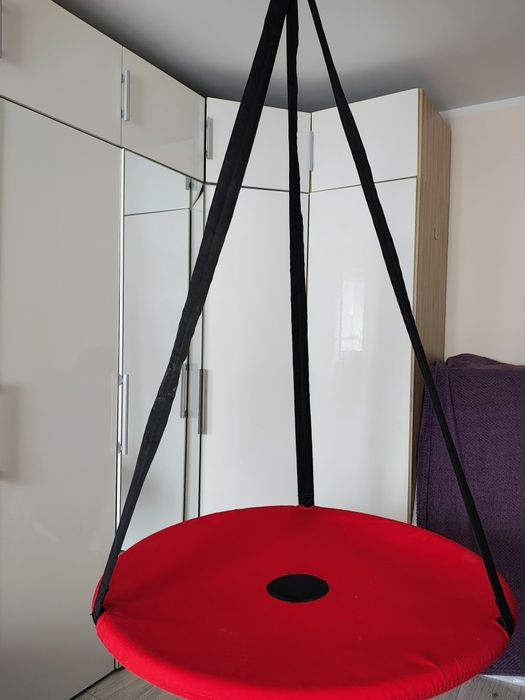 Huśtawka sensoryczna Ikea Svava czerwona