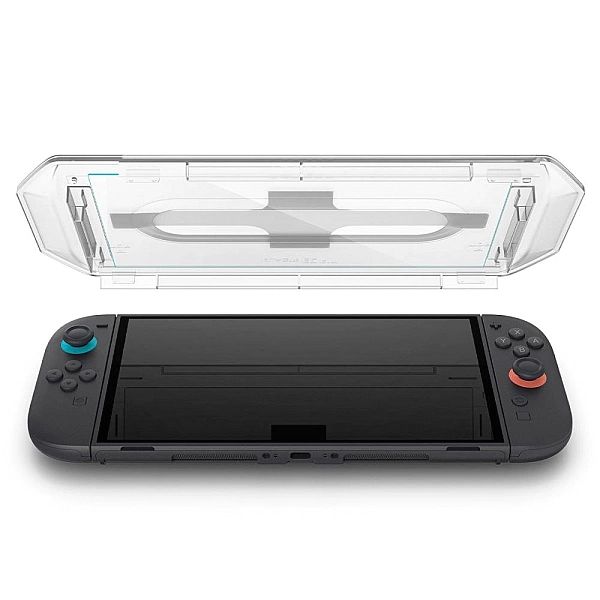 Szkło Hartowane Spigen Glas.tr "Ez Fit" 2-Pack Nintendo Switch 2 Clear