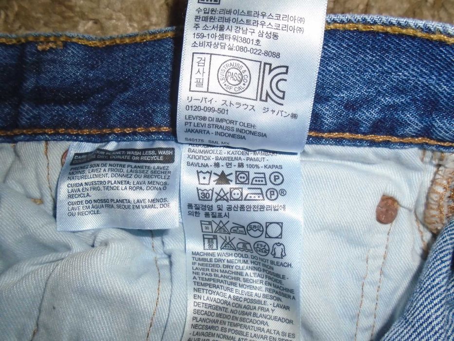 Джинсы LEVIS 501 USA W32 L30 Сделано в Мексике