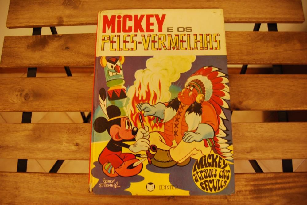 Banda Desenhada Mickey - "Mickey e os Peles-Vermelhas"