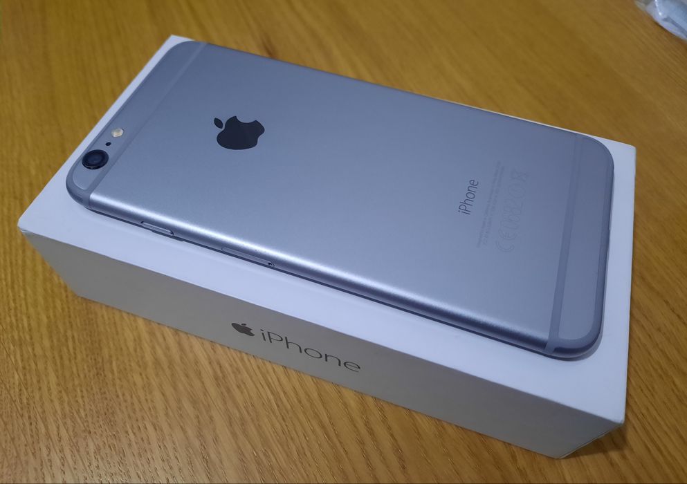 iPhone 6 Plus, Space Gray, 64 GB + Protective Case64409385104130122
